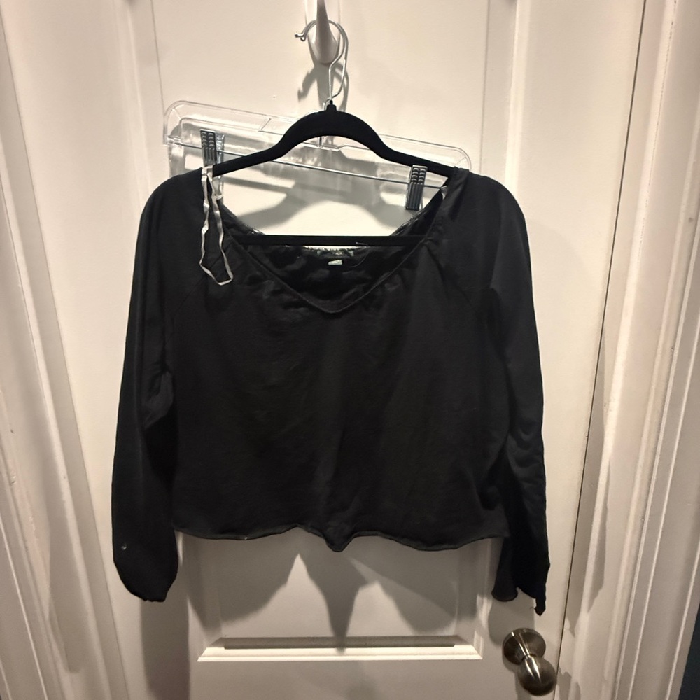 Wild Fable Black Long Sleeve Tee